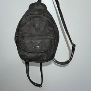 MultiSac Women's Tan Jamie Convertible Backpack Sling Handbag One Size